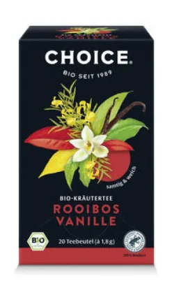 Yogi Tea Glutenfreie Lebensmittel^Choice - Rooibos Vanille, bio, 20x1,8g