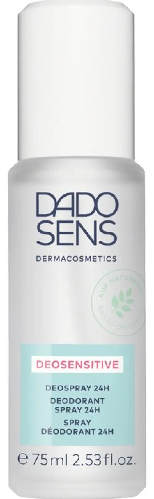 Dado Sens Dermacosmetics Parfüm Und Deo|Naturkosmetik^DADO SENS - DEOSENSITIVE Deospray 24h 75ml