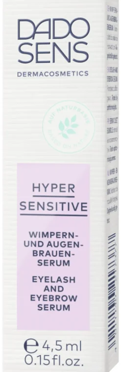 ANNEMARIE BÖRLIND Gesichtspflege|Naturkosmetik^DADO SENS - HYPERSENSITIVE WIMPERN- UND AUGENBRAUENSERUM, 4,5ml