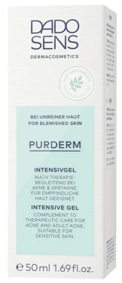Dado Sens Dermacosmetics Gesichtspflege|Naturkosmetik^DADO SENS - PURDERM Intensivgel 50ml