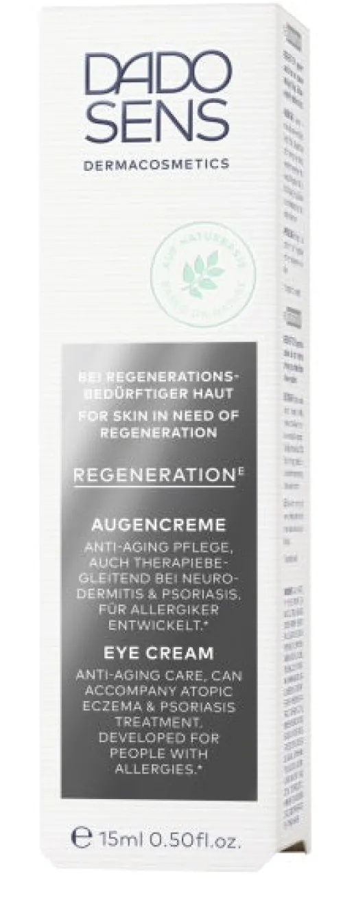 Dado Sens Dermacosmetics Gesichtspflege|Naturkosmetik^DADO SENS - REGENERATION E Augencreme 15ml