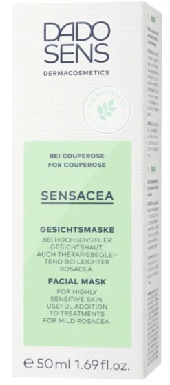 Dado Sens Dermacosmetics Gesichtspflege|Naturkosmetik^DADO SENS - SENSACEA Gesichtsmaske 50ml