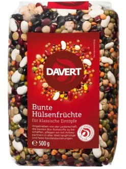 DAVERT Hülsenfrüchte|Hülsenfrüchte^- Bunte Hülsenfrüchte, 500g