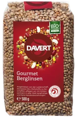 DAVERT Hülsenfrüchte|Hülsenfrüchte^- Gourmet Berglinsen, 500g