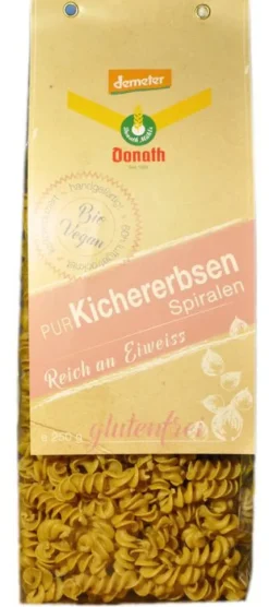 Donath-Mühle GmbH & Co. KG Nudeln|Nudeln^Donath - Kichererbsen Spirellis 250g