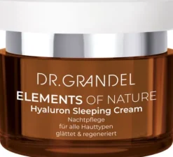 Dr. Grandel/KEIMDIAET Hautpflege|Nachtcremes^Dr. Grandel - ELEMENTS OF NATURE Hyaluron Sleeping Cream, 50ml