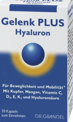 Dr. Grandel/KEIMDIAET Knorpel Und Knochen^Dr. Grandel - Gelenk PLUS Hyaluron, 30 Stück, 14g