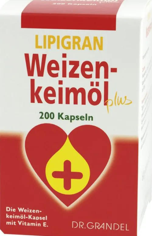 Dr. Grandel/KEIMDIAET Vitamine Und Mineralien^Dr. Grandel-LIPIGRAN Weizenkeimöl plus 200 Kapseln
