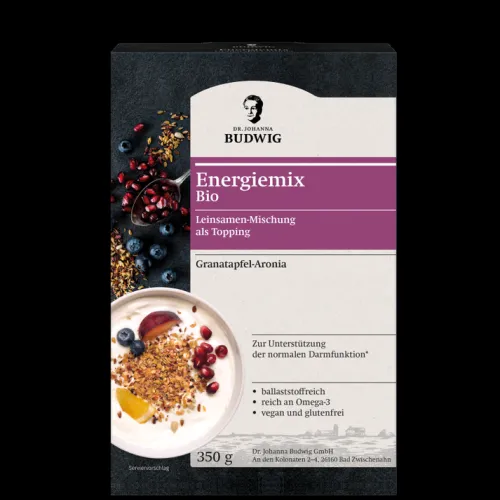 Dr. Johanna Budwig GmbH & Co. KG Breie & Müsli^Dr. Johanna Budwig - Linufit Energiemix Granatapfel-Aronia, bio, 350 g
