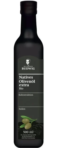 Dr. Johanna Budwig GmbH & Co. KG Fette & Öle^Dr. Johanna Budwig - natives Bio-Olivenöl extra, 500ml