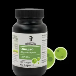 Dr. Johanna Budwig GmbH & Co. KG Herz Und Kreislauf|Augen, Nase Und Ohren^Dr. Johanna Budwig - Omega-3 Algenöl Kapseln, 60 Kaps