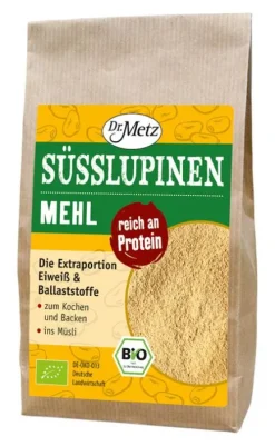 Dr. Metz KG Mehle^Dr. Metz - Süßlupinen Mehl bio 500g