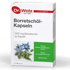 Dr. Wolz Zell GmbH Haare, Haut Und Nägel^Dr. Wolz - Borretschöl-Kapseln 60 Stk