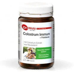Dr. Wolz Zell GmbH Immunsystem^Dr. Wolz - Colostrum Immun + Folsäure, 125 Kaps.