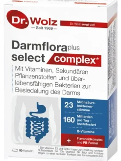 Dr. Wolz Zell GmbH Vitamine Und Mineralien|Verdauung^Dr. Wolz - Darmflora plus select complex, 80 St.