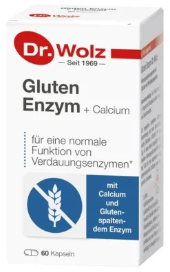 Dr. Wolz Zell GmbH Verdauung^Dr. Wolz - Gluten Enzym + Calcium 60St