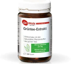 Dr. Wolz Zell GmbH Zellschutz|Pflanzen Und Kräuter^Dr. Wolz - Grüntee-Extrakt, 120 Kapseln
