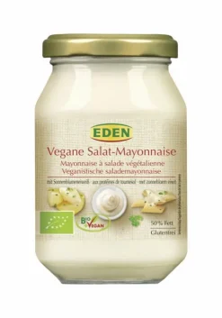 EDEN Saucen Und Dressing|Glutenfreie Lebensmittel^- Vegane Salat-Mayonnaise glutenfrei bio, 250ml