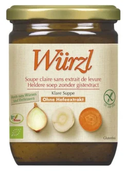 EDEN Brühen & Würze|Brühen^- Würzl hefefrei Klare Suppe im Glas 250g
