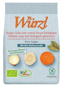 EDEN Brühen & Würze|Brühen^- Würzl Klare Bio-Suppe mit Bio-Hefe, 250g