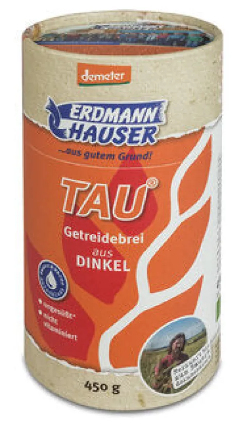 ERDMANNHAUSER Breie & Müsli^- Tau Getreidebrei aus Dinkel, Demeter 450g