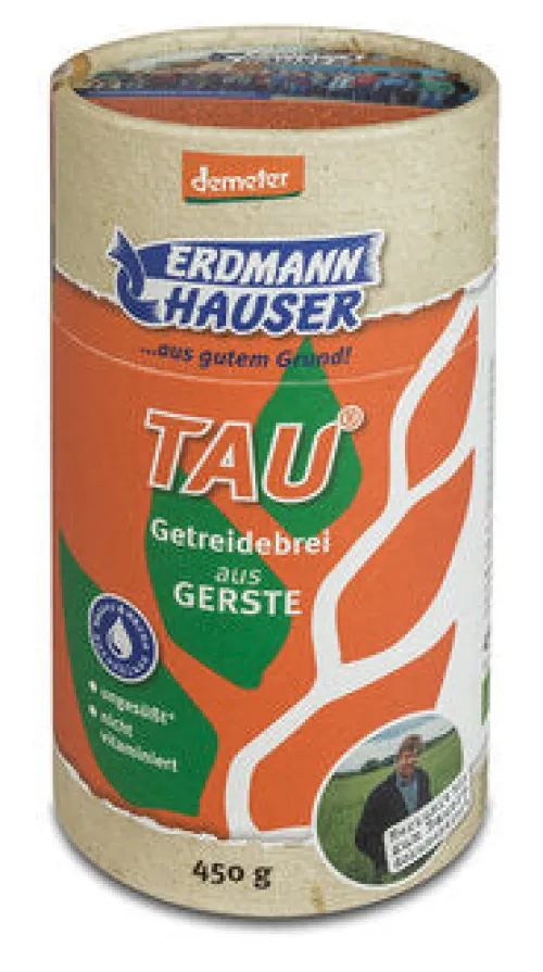 ERDMANNHAUSER Breie & Müsli^- Tau Getreidebrei aus Gerste, Demeter, 450g