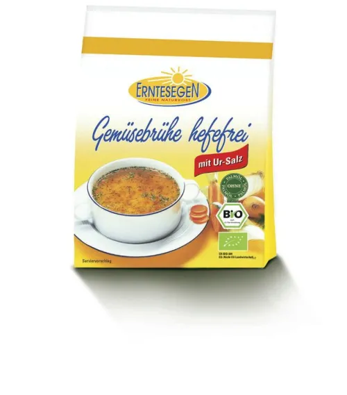 ERNTESEGEN NATURCOMPAGNIE Brühen & Würze|Brühen^Erntesegen - Gemüsebrühe ohne Hefeextrakt Nachfüllbeutel, bio, 264g