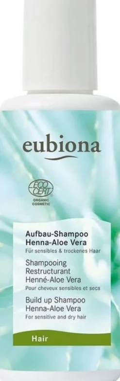 Eubiona Haarpflege^- Aufbau-Shampoo Henna-Aloe Vera 200ml
