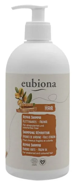 Eubiona Hautpflege|Duschgel^- Shampoo Repair Klettenwurzel-Argan, 500ml