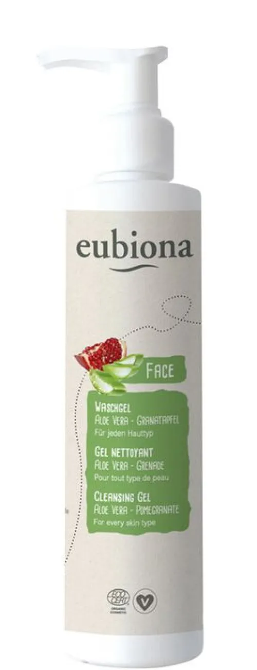 Eubiona Hautpflege^- Waschgel Aloe Vera-Granatapfel, 200ml