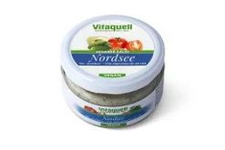 Fauser Vitaquellwerk KG (GmbH & Co.) Pikante Brotaufstriche|Glutenfreie Lebensmittel^Fauser-Vitaquell - Nordsee - Wie Krabben" - Fein abgeschmeckt mit Dill 180g Veganer Salat"
