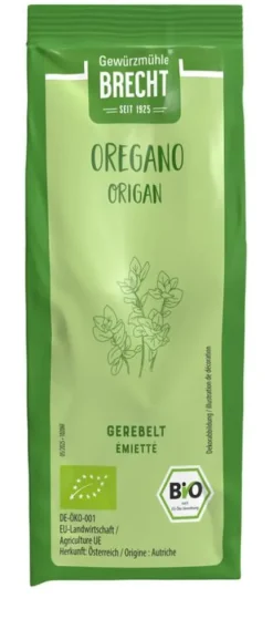 Gewürzmühle Brecht GmbH Gewürze Und Kräuter^Gewürzmühle Brecht - Oregano gerebelt bio - NFB, 20g
