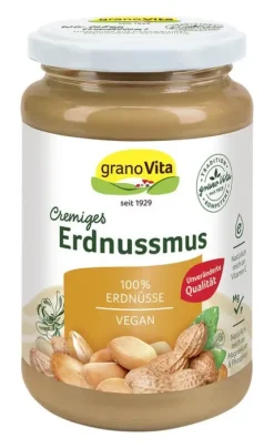 Grano Vita Nussmuse|Glutenfreie Lebensmittel^GranoVita - Erdnussmus 350g