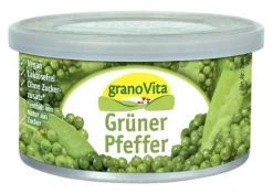 Grano Vita Vegane Brotaufstriche|Pikante Brotaufstriche^Granovita - Grüner Pfeffer Brotaufstrich, vegan 125g