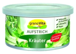 Grano Vita Vegetarischer Fleischersatz|Pikante Brotaufstriche^GranoVita - vegetarische Pastete Kräuter 125g