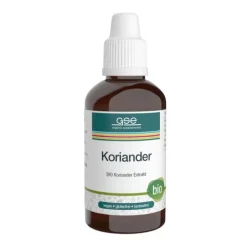 Gse-Vertrieb GmbH Entschlacken^GSE - BIO Koriander Extrakt, 50ml