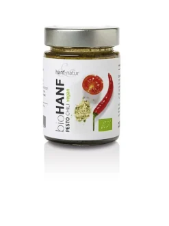 Hanf und Natur Saucen Und Dressing^Hanf & Natur - Bio Hanf Pesto Chili, 150ml