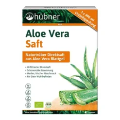 HÜBNER Pflanzensäfte|Pflanzensäfte^Hübner -  Aloe Vera Saft Sparpaket BIO, 1470ml