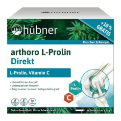 HÜBNER Knorpel Und Knochen^Hübner - arthoro L-Prolin Direkt Sondergröße, 66 Sticks