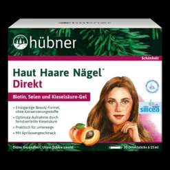 HÜBNER Haare, Haut Und Nägel^Hübner - Haut Haare Nägel direkt Aprikose, 30 Direktsticks à 15ml