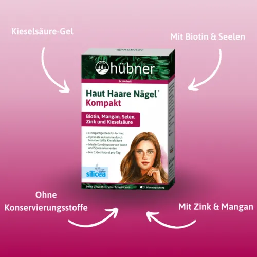 HÜBNER Haare, Haut Und Nägel^Hübner - Haut Haare Nägel Kompakt Kapseln, 30 Kaps.