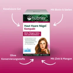 HÜBNER Haare, Haut Und Nägel^Hübner - Haut Haare Nägel Kompakt Kapseln, 90 St.