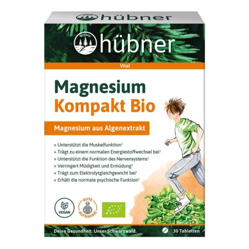 HÜBNER Vitamine Und Mineralien^Hübner - Magnesium Kompakt Bio, 26g