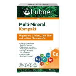 HÜBNER Vitamine Und Mineralien^Hübner - Multi-Mineral Kompakt, 60 Kps.