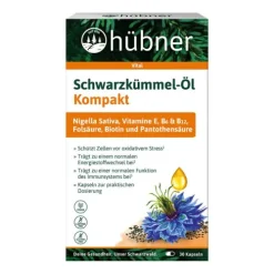 HÜBNER Immunsystem^Hübner - Schwarzkümmel-Öl Kompakt, 30 Kapseln