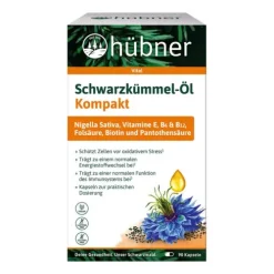 HÜBNER Immunsystem^Hübner - Schwarzkümmel-Öl Kompakt, 90 Kapseln