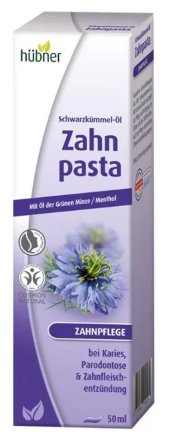 HÜBNER Mund- Und Zahnpflege^Hübner - Schwarzkümmel-Öl Zahnpasta 50ml