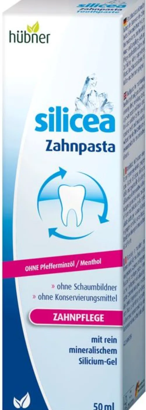 HÜBNER Mund- Und Zahnpflege^Hübner - Silicea Zahnpasta ohne Pfefferminzöl 50ml