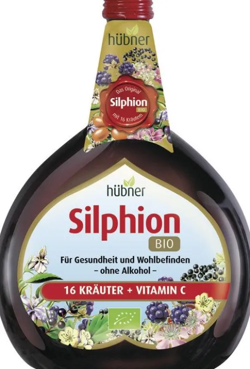 HÜBNER Vitamine Und Mineralien|Fruchtsäfte^Hübner - Silphion 16-Kräuter + Vitamin C 720ml