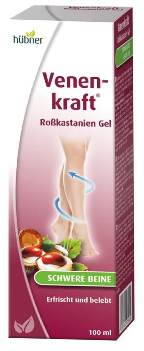 HÜBNER Medizinische Kosmetik|Naturkosmetik^Hübner - Venen-Kraft Roßkastaniengel 100ml